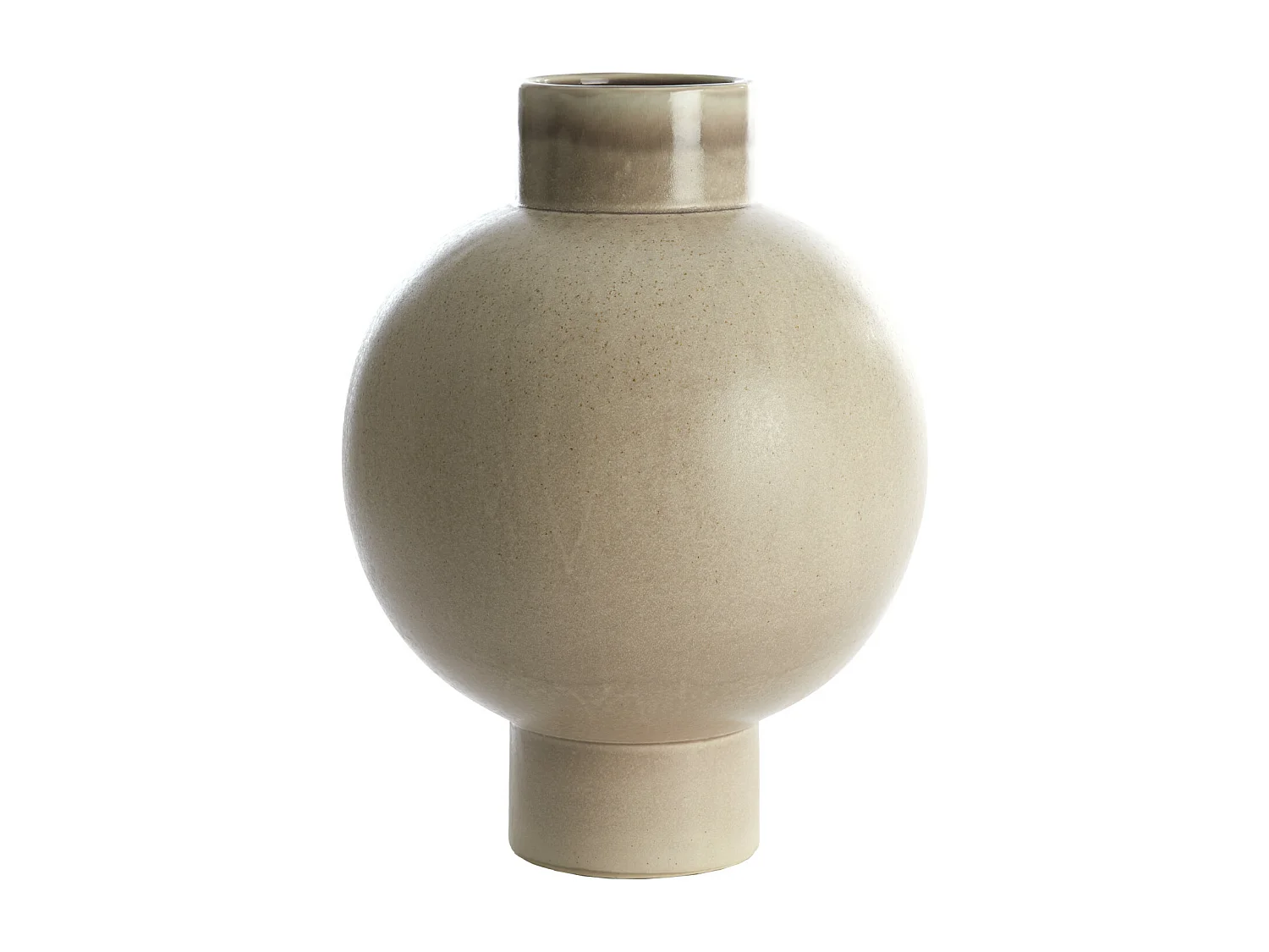 Vase ZELATA - Ø34x46cm - Marron