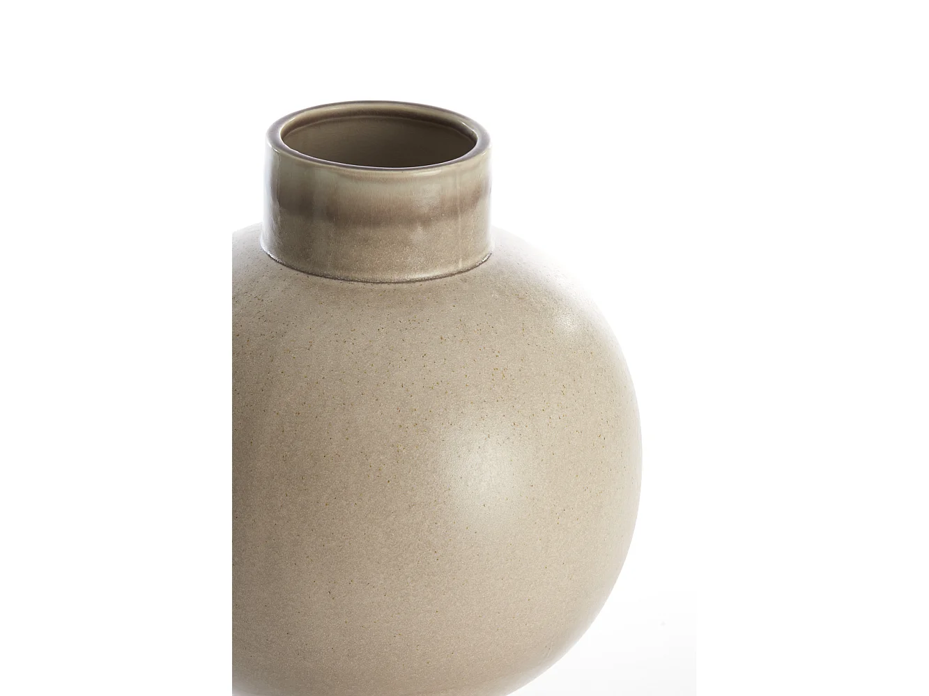 Vase ZELATA - Ø34x46cm - Marron