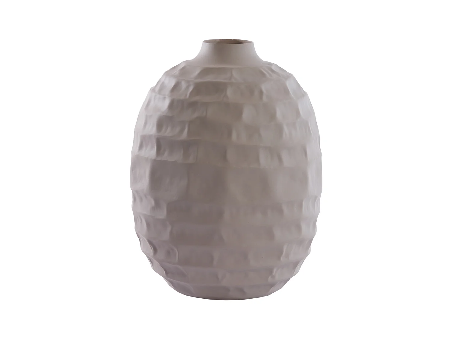 Vase TARIVA - Ø25x35cm - Gris