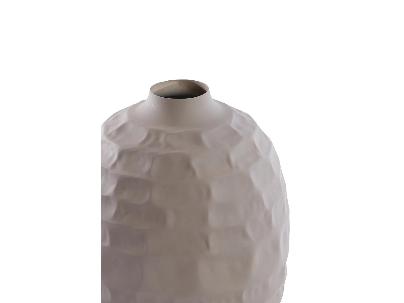 Vase TARIVA - Ø25x35cm - Gris