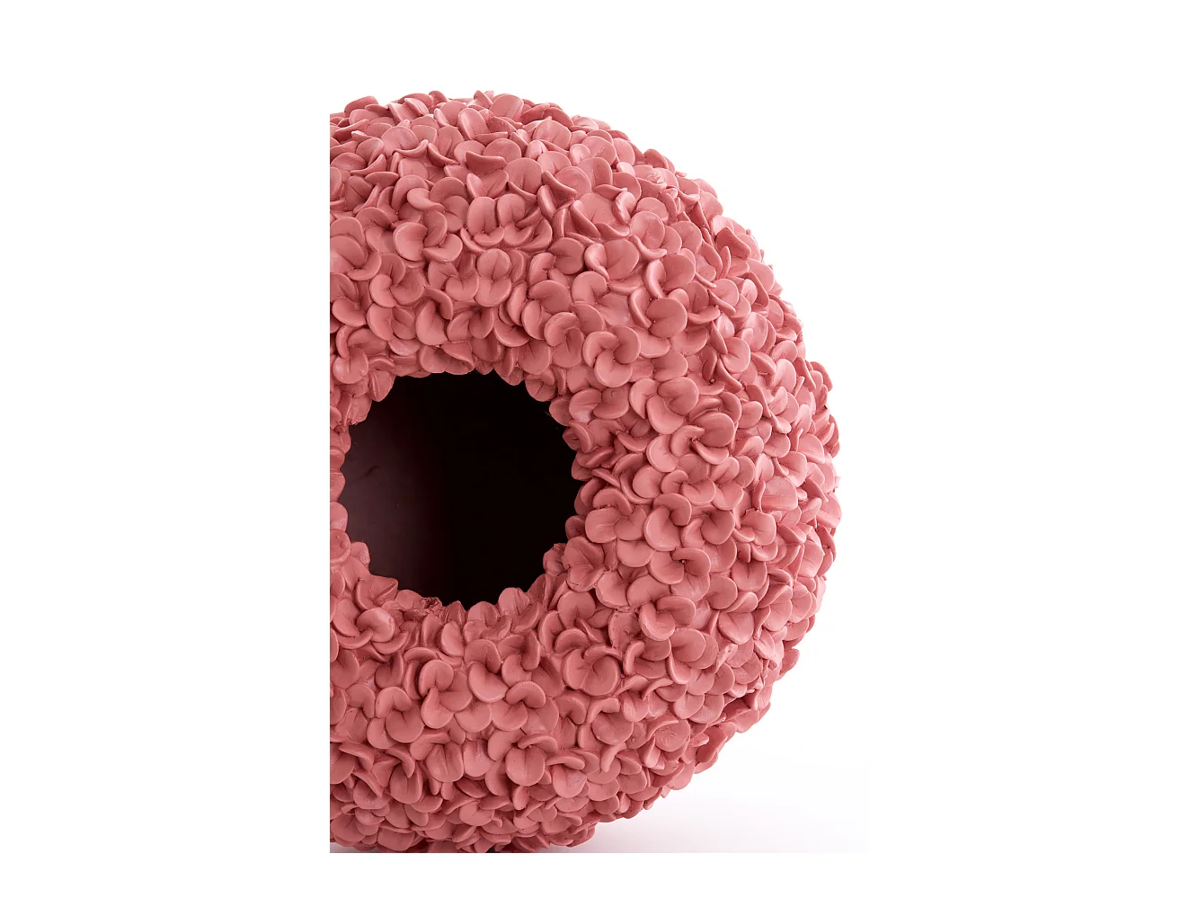 Vase PHYLIA - Ø47,5x30cm - Rouge