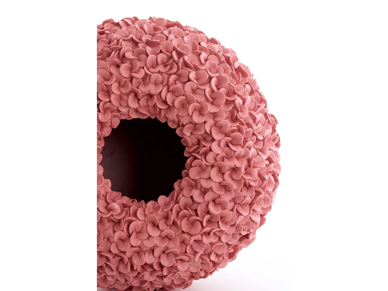 Vase PHYLIA - Ø47,5x30cm - Rouge