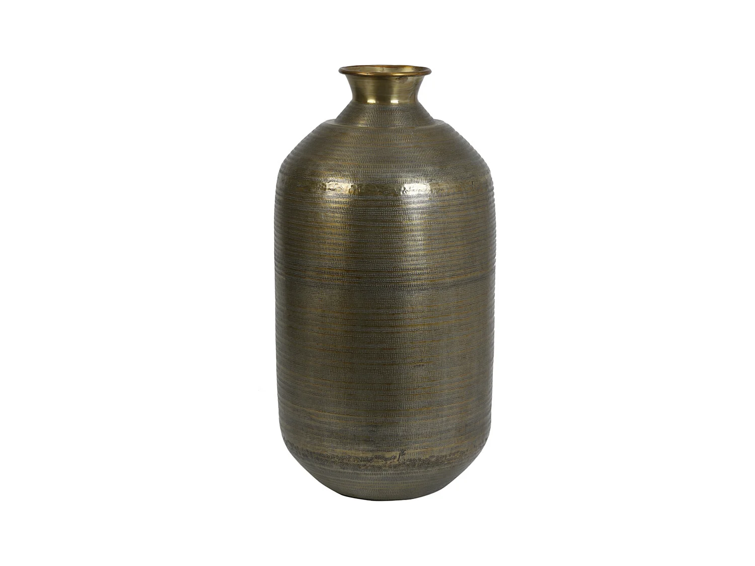 Vase PERROY - Ø39x78cm - Bronze
