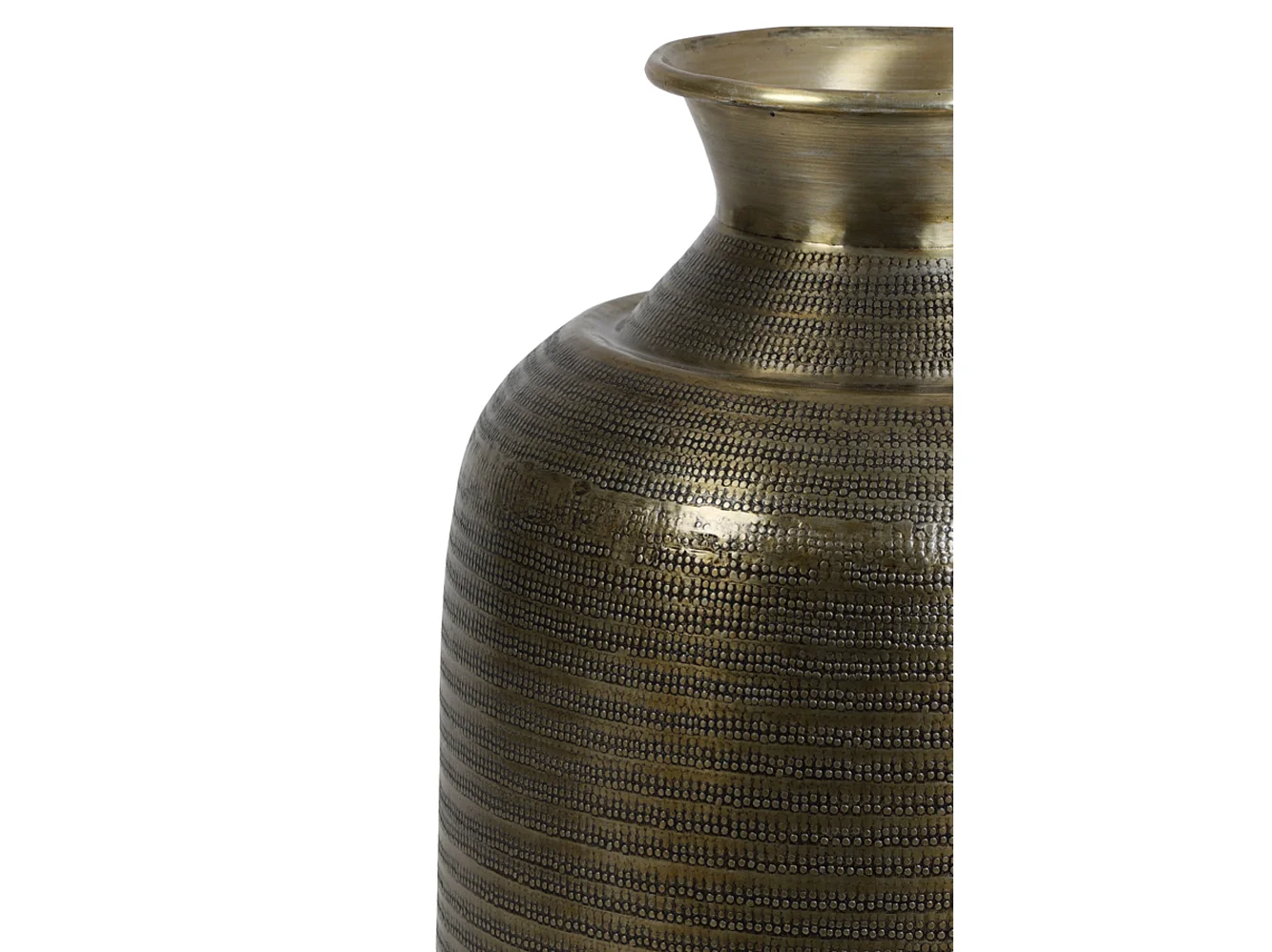 Vase PERROY - Ø39x78cm - Bronze
