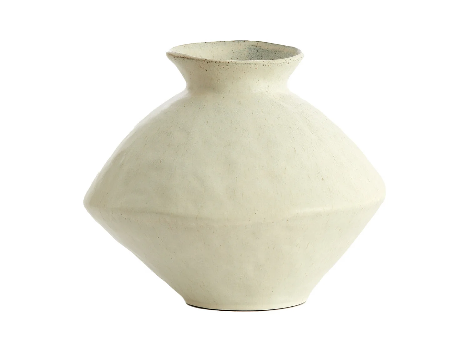 Vase BEATO - Ø34x27,5cm - Blanc
