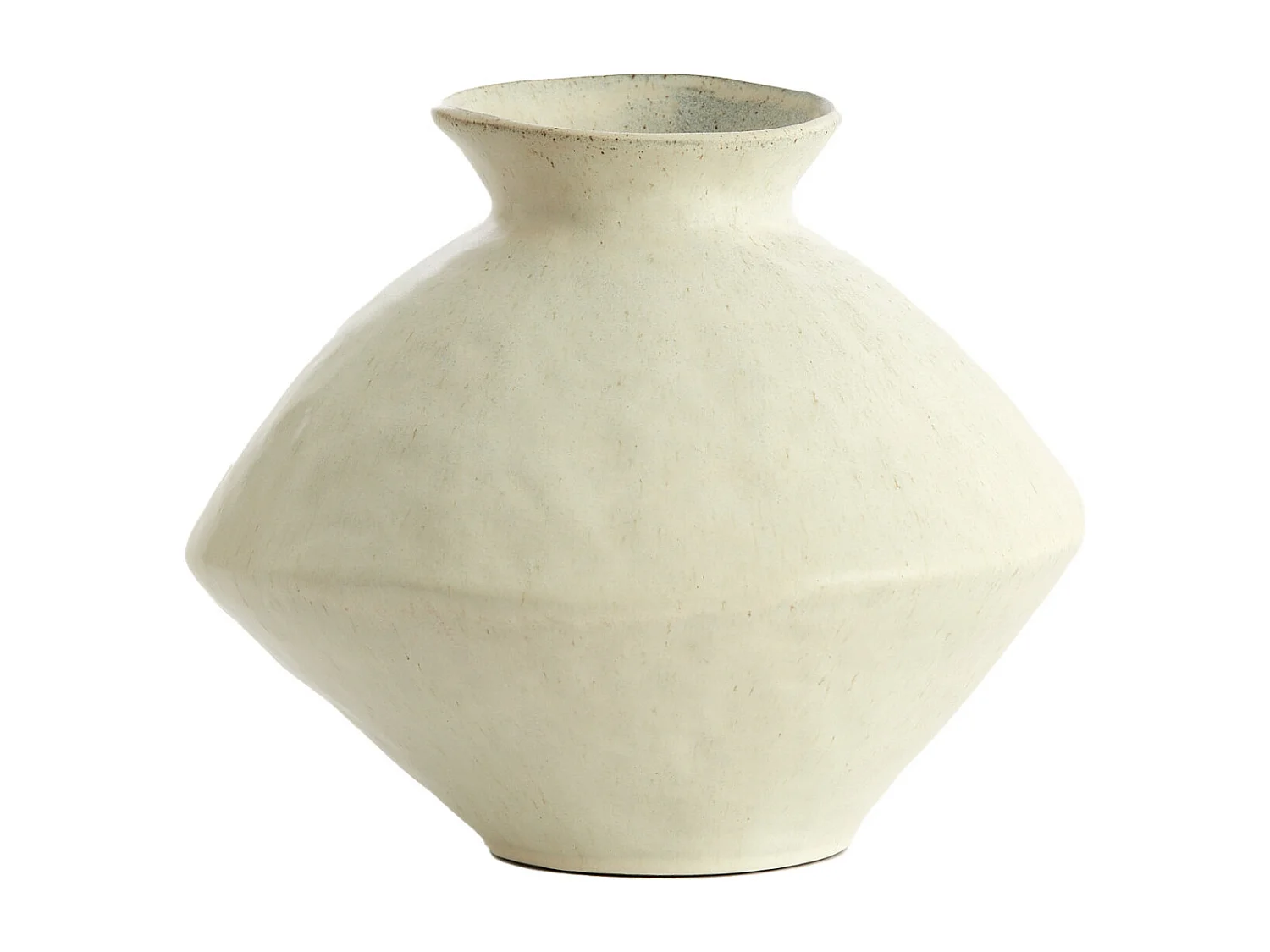 Vase BEATO - Ø34x27,5cm - Blanc