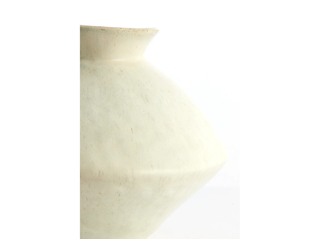 Vase BEATO - Ø34x27,5cm - Blanc