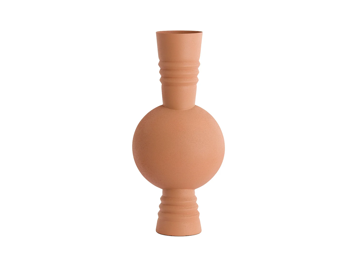 Vase KAVANSI - Ø18x54,5cm - Orange