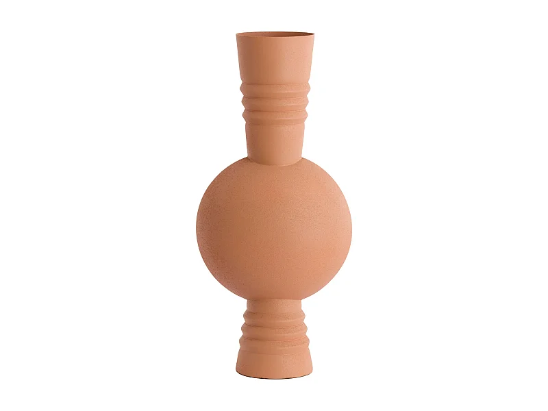 Vase KAVANSI - Ø18x54,5cm - Orange