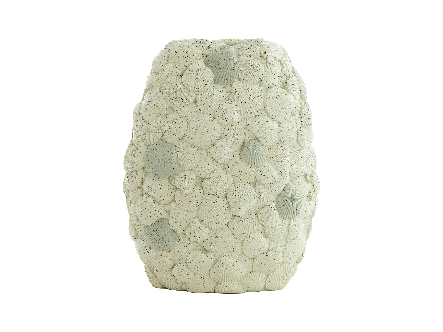 Vase SHELL - 31,5x19,5x40cm - Blanc