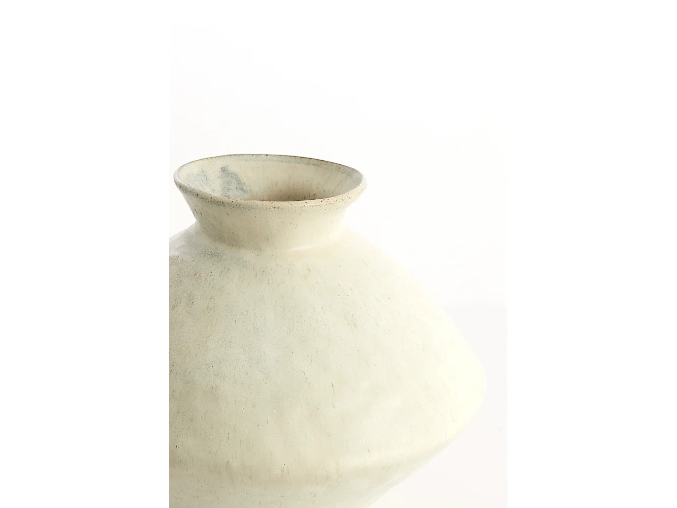 Vase BEATO - Ø30x23cm - Blanc