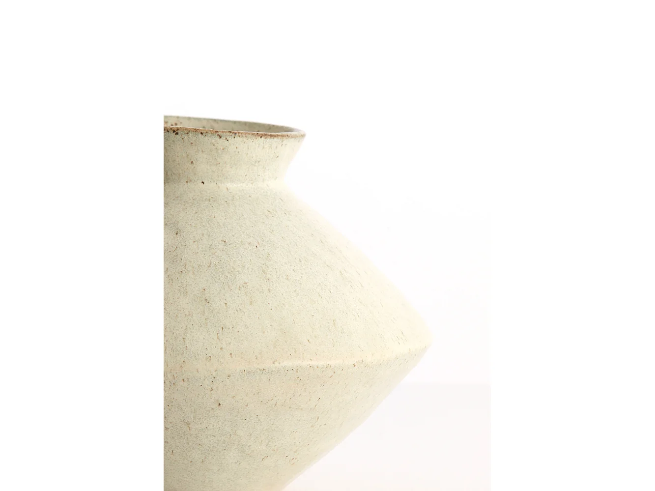 Vase BEATO - Ø30x23cm - Blanc