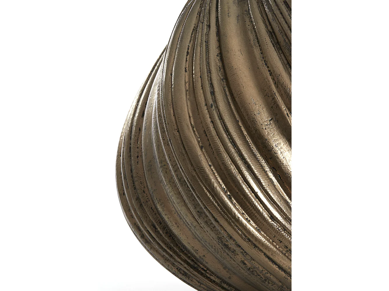 Vase YATUNG - Ø52x48cm - Bronze