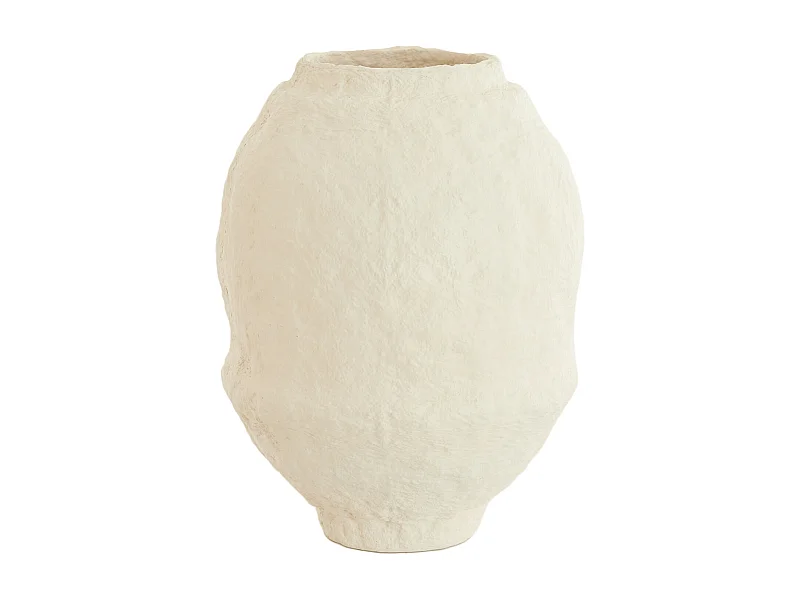 Vase LEANO - Ø45x60cm - Blanc