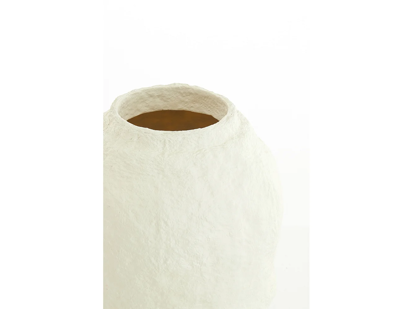 Vase LEANO - Ø45x60cm - Blanc