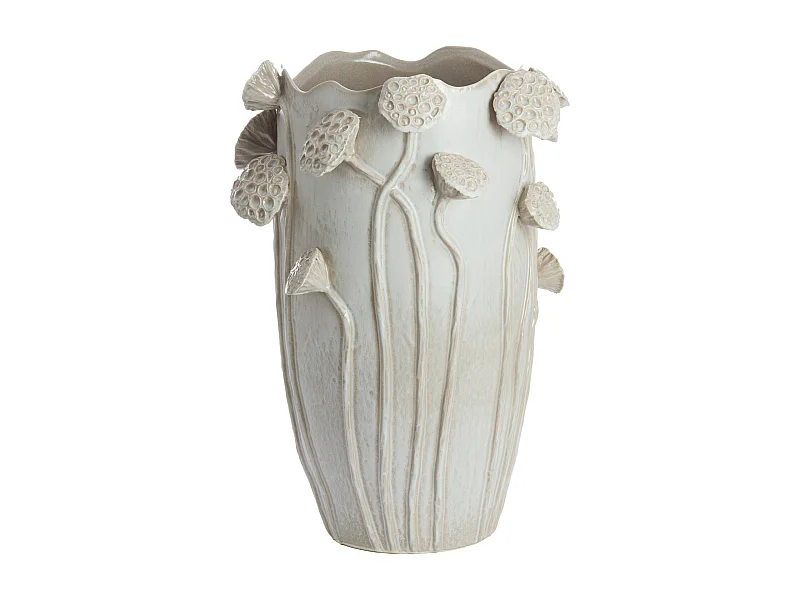 Vase LAVCI - 35,5x35x51cm - Grau