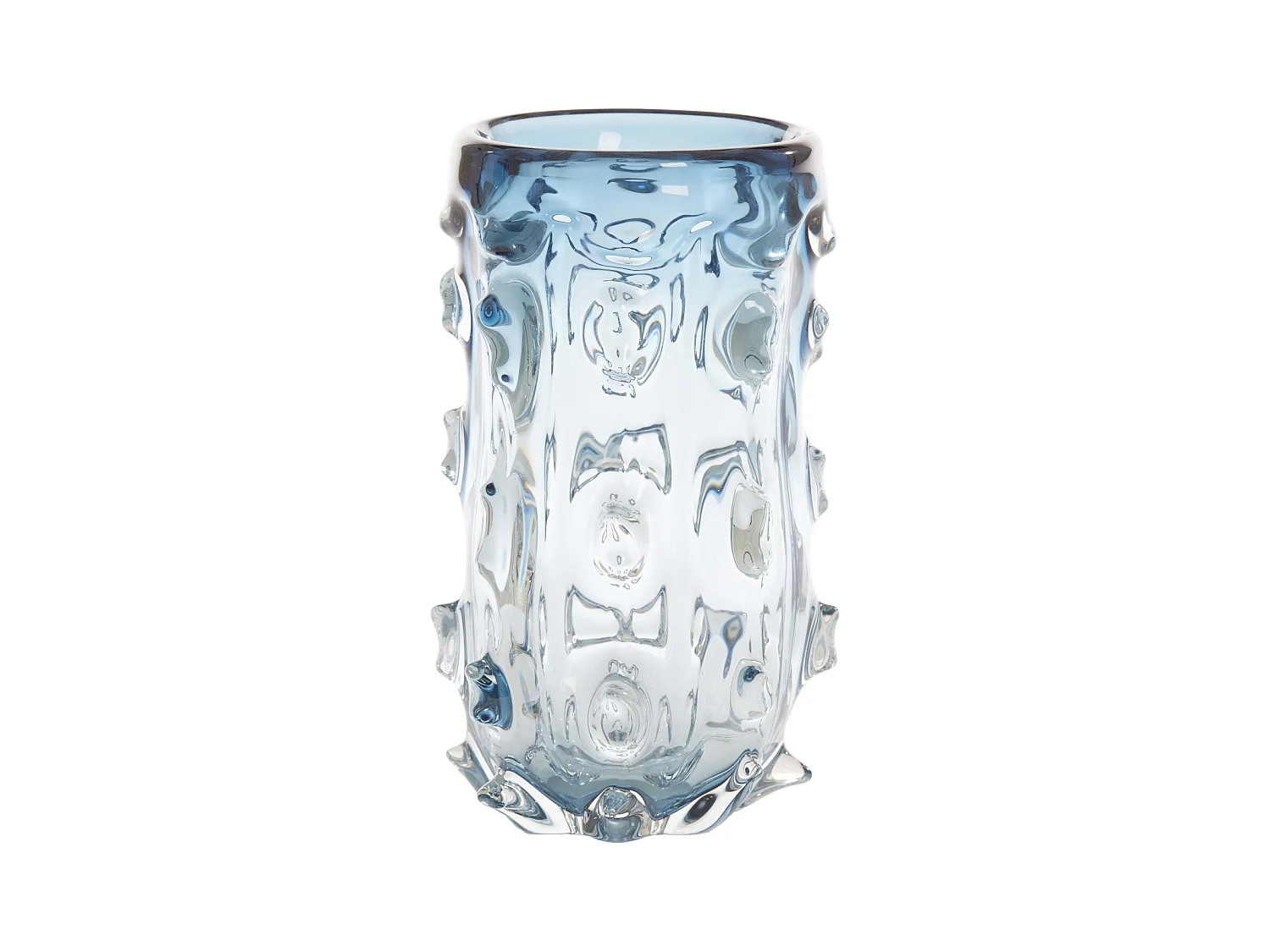 Vase TORBEN - Ø15x27,5cm - Bleu