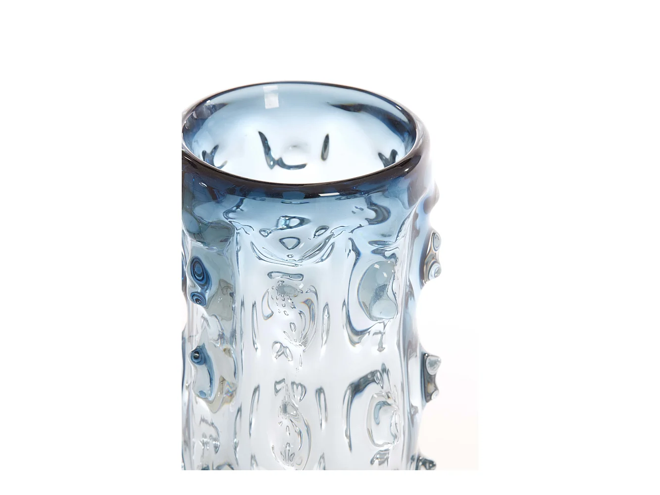 Vase TORBEN - Ø15x27,5cm - Bleu