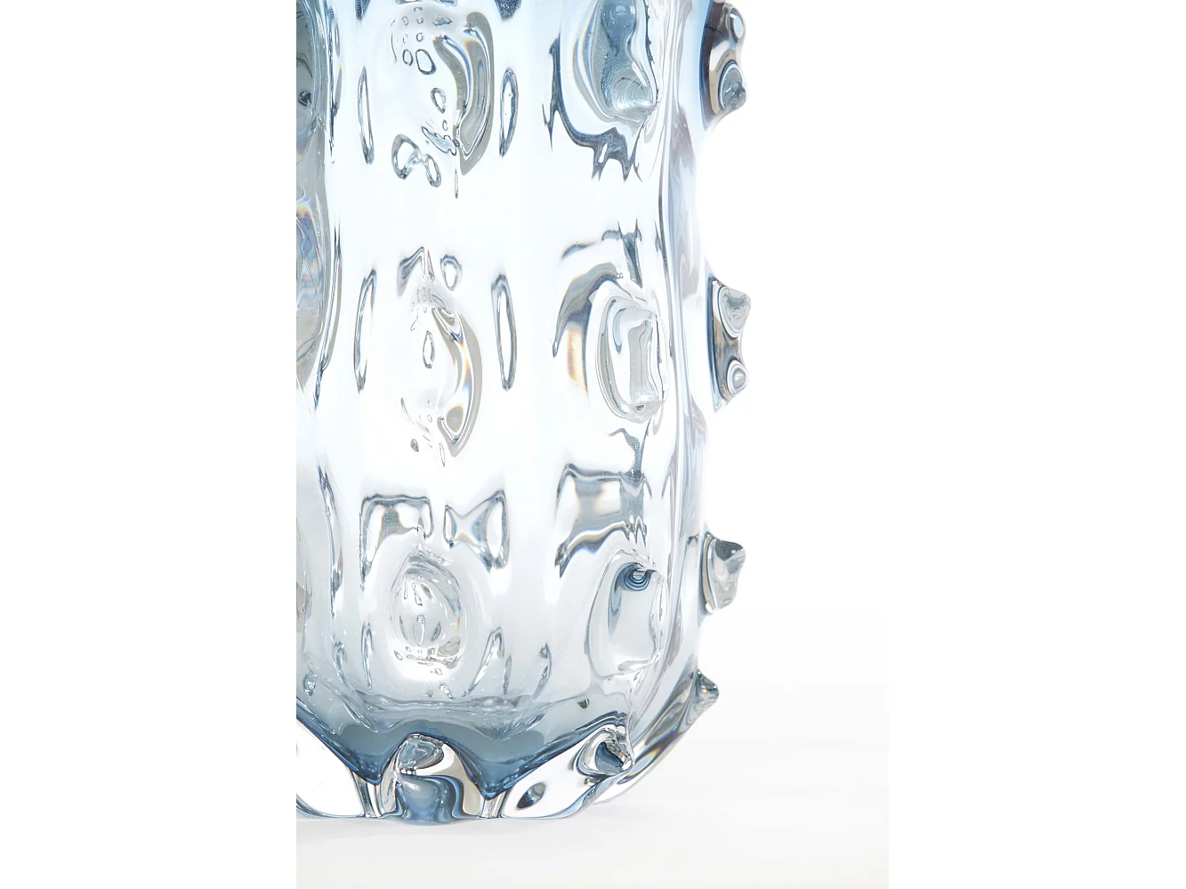 Vase TORBEN - Ø15x27,5cm - Bleu