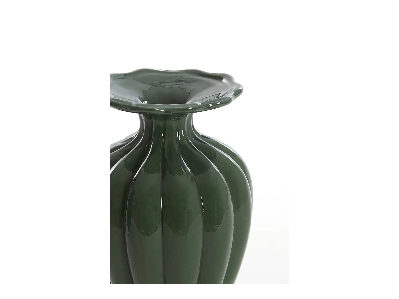 Vase ZOFIO - Ø21x31cm - Vert