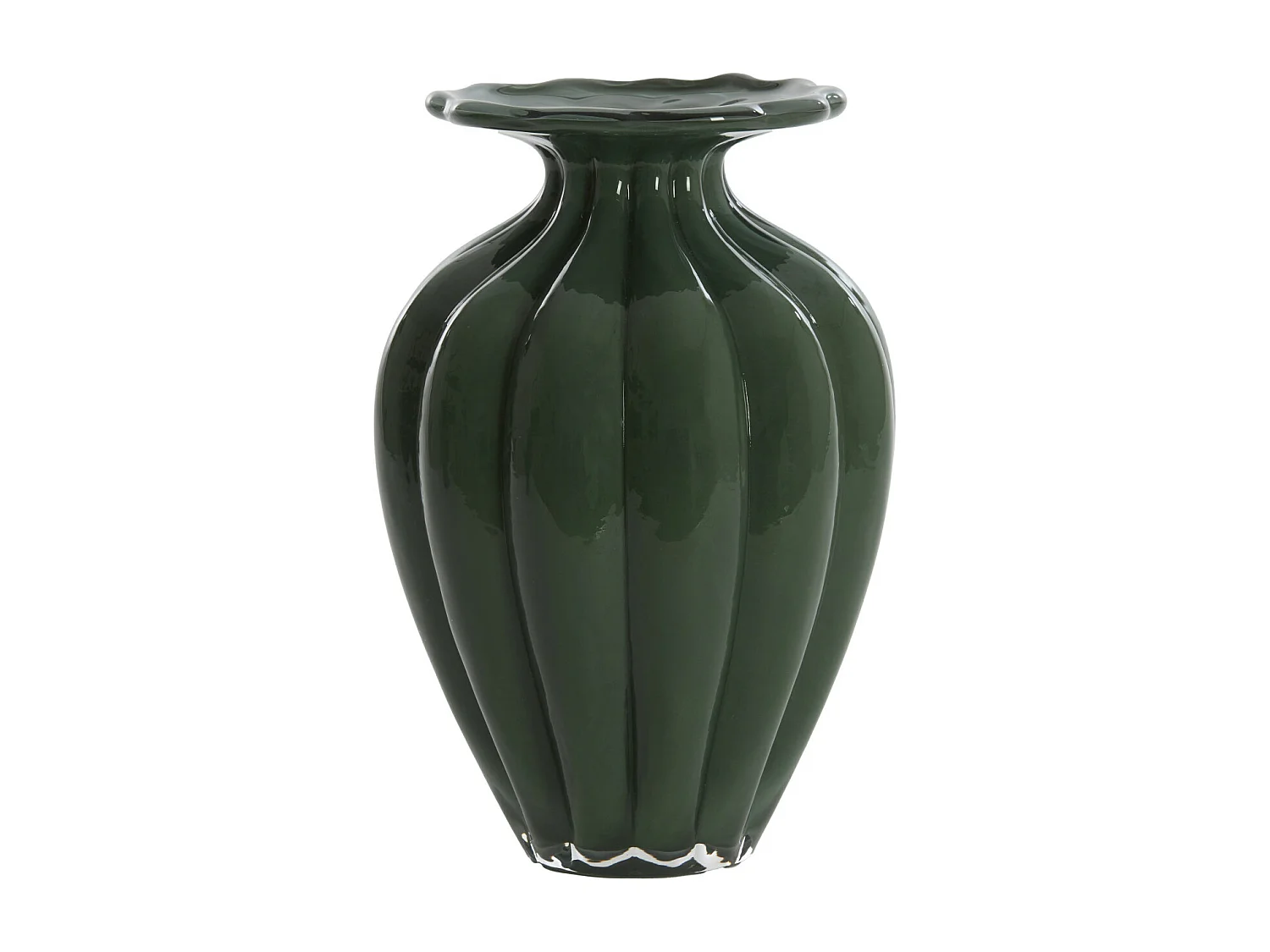 Vase ZOFIO - Ø21x31cm - Vert