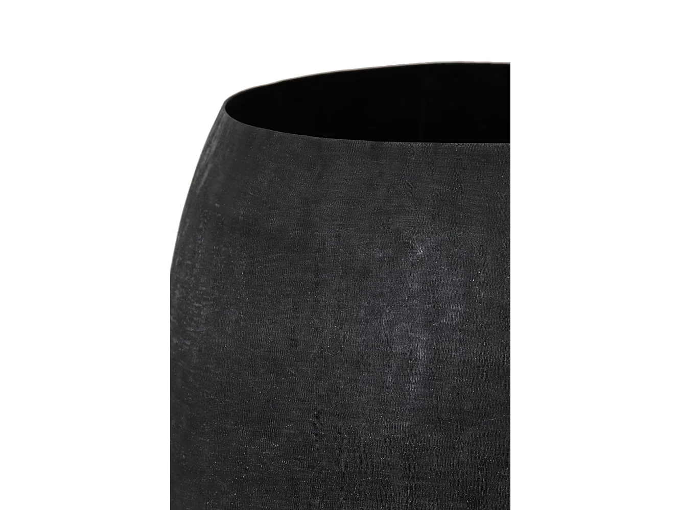 Pot GENOLI - Ø39x42cm - Zwart