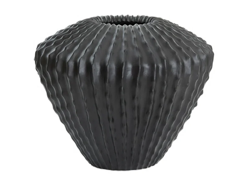 Vase KAKTEEN - Ø55x45cm - Schwarz