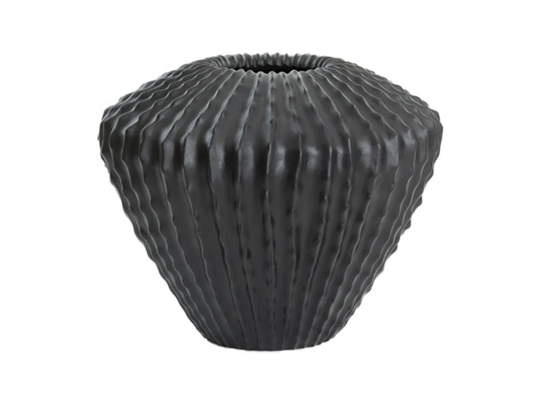 Vase CACTI - Ø55x45cm - Noir