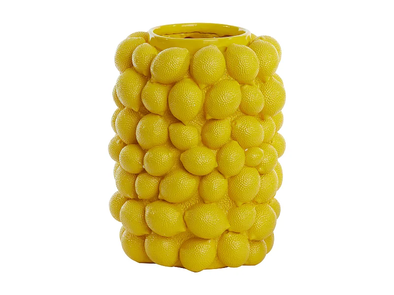 Vase CITRON - Ø31x41cm - Jaune