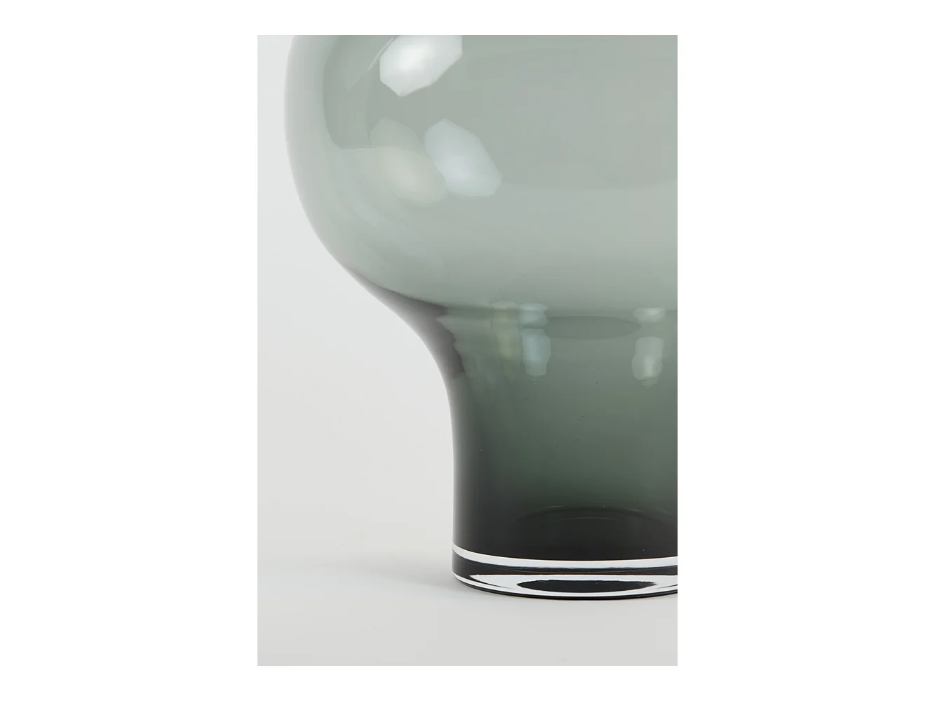 Vase KAELA - Ø25,5x47cm - Gris