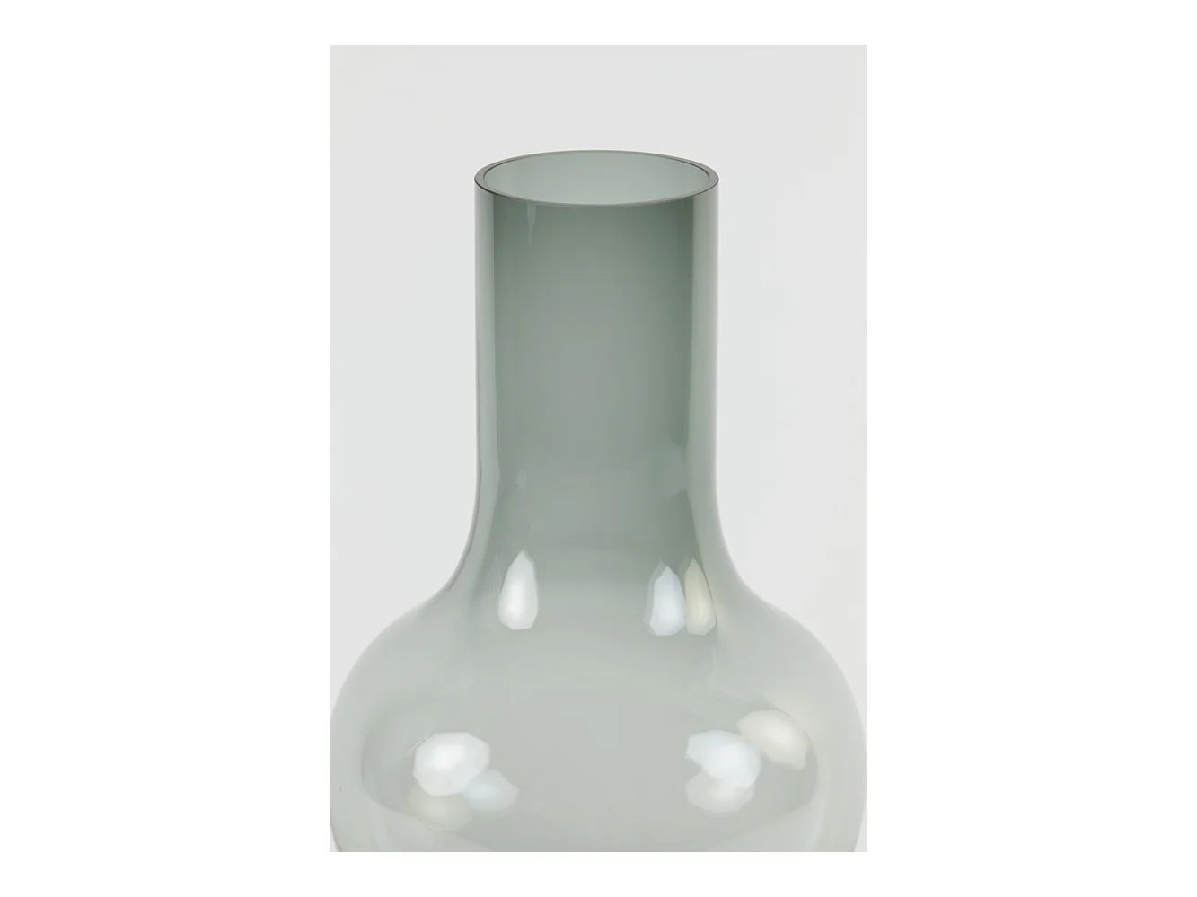 Vase KAELA - Ø25,5x47cm - Gris