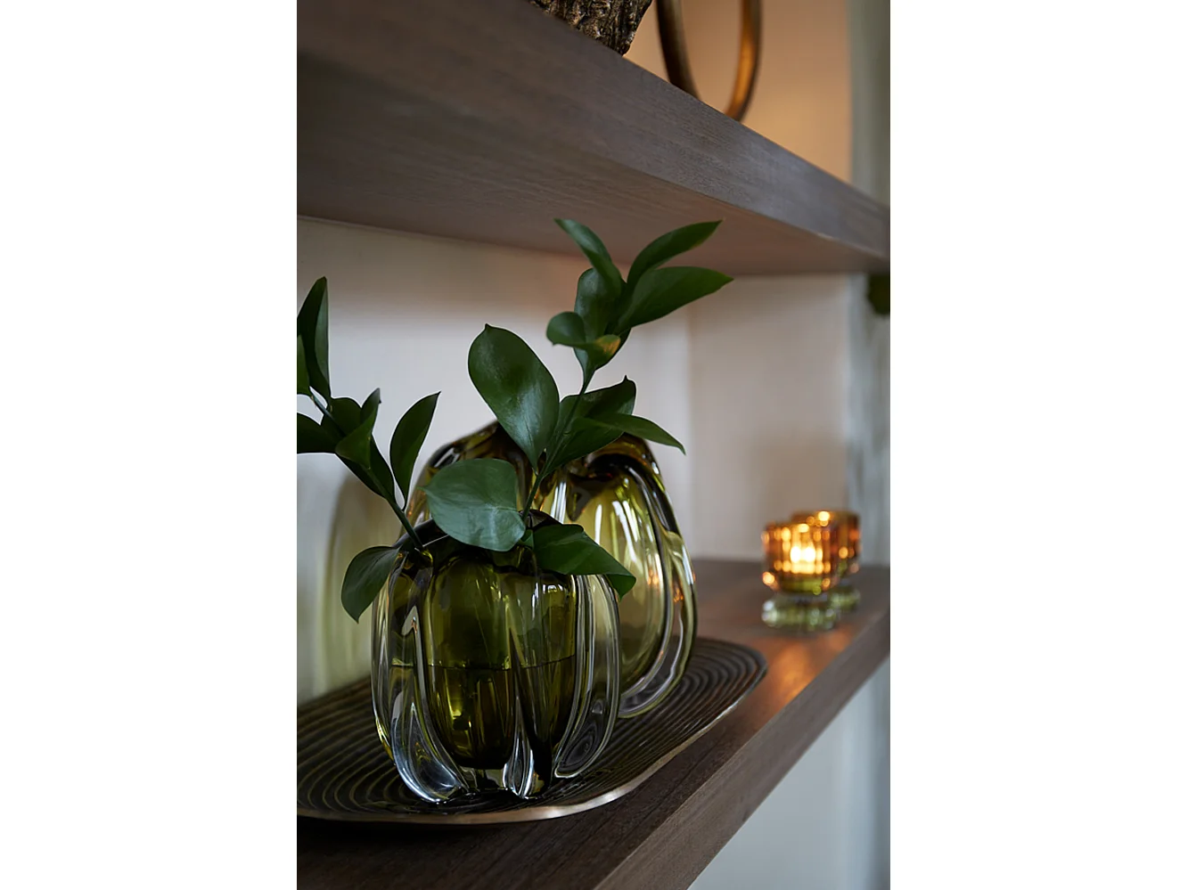 Vase MURELA - Ø24,5x22cm - Vert