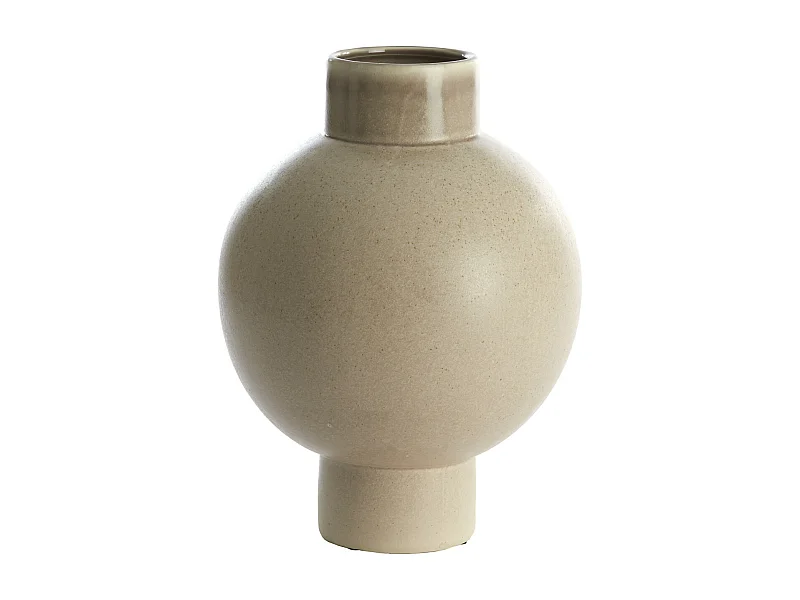 Vase ZELATA - Ø28x38cm - Braun