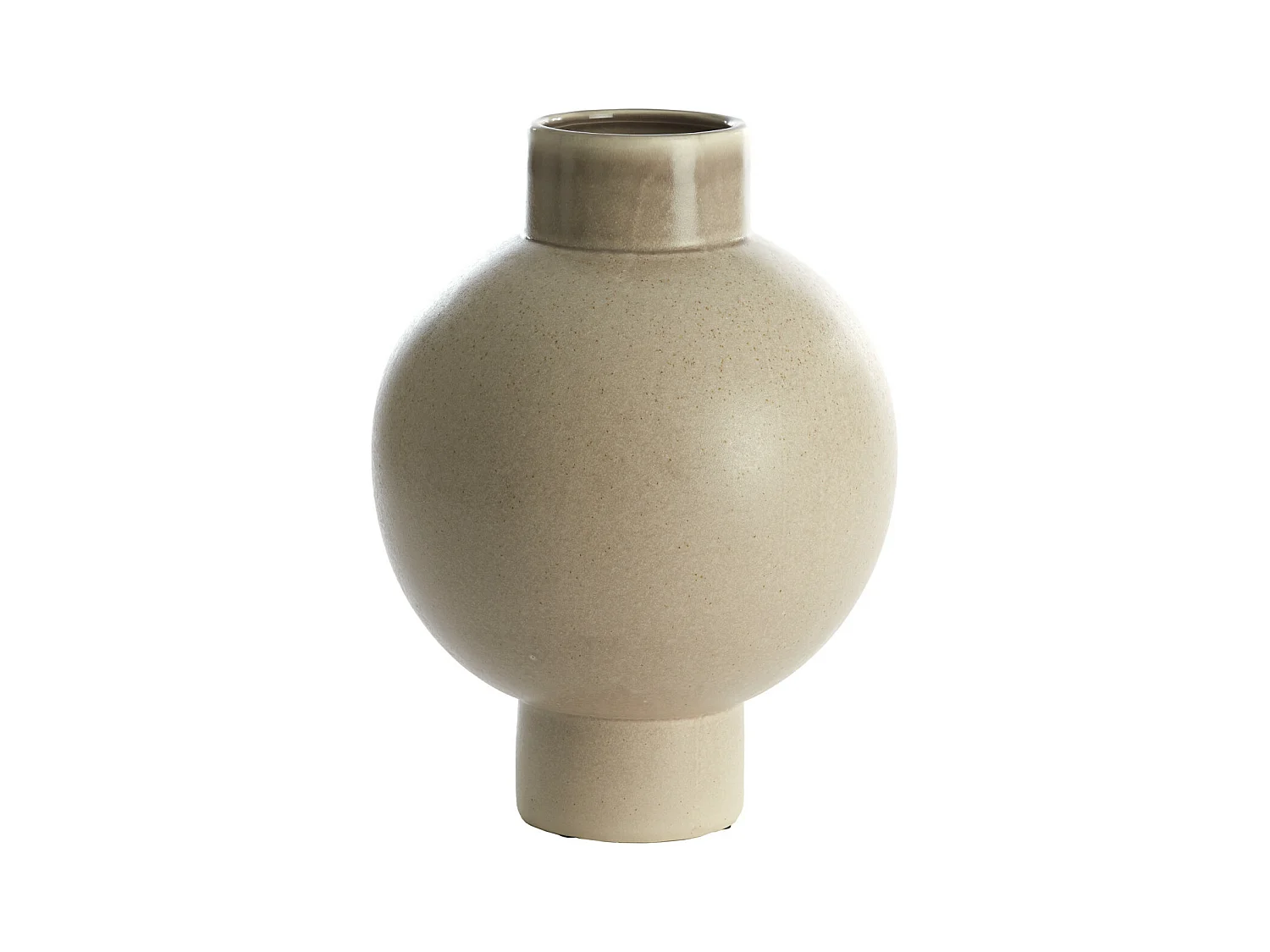 Vase ZELATA - Ø28x38cm - Marron