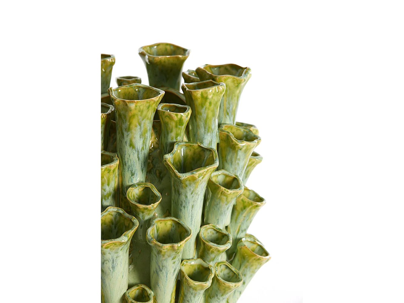 Vase KYRAL - Ø28,5x46,5cm - Vert