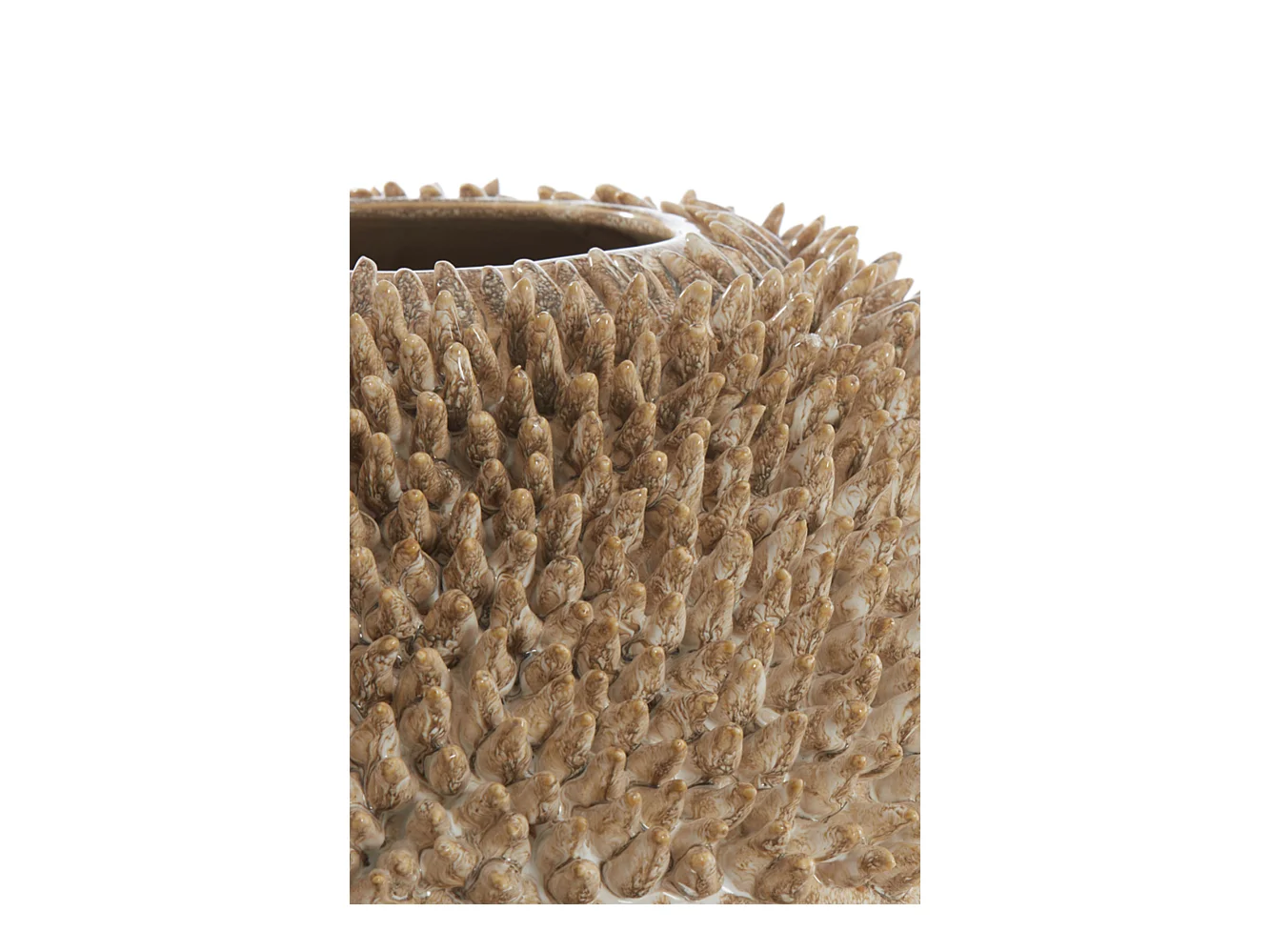 Vase SANGKU - 33x32x47,5cm - Marron