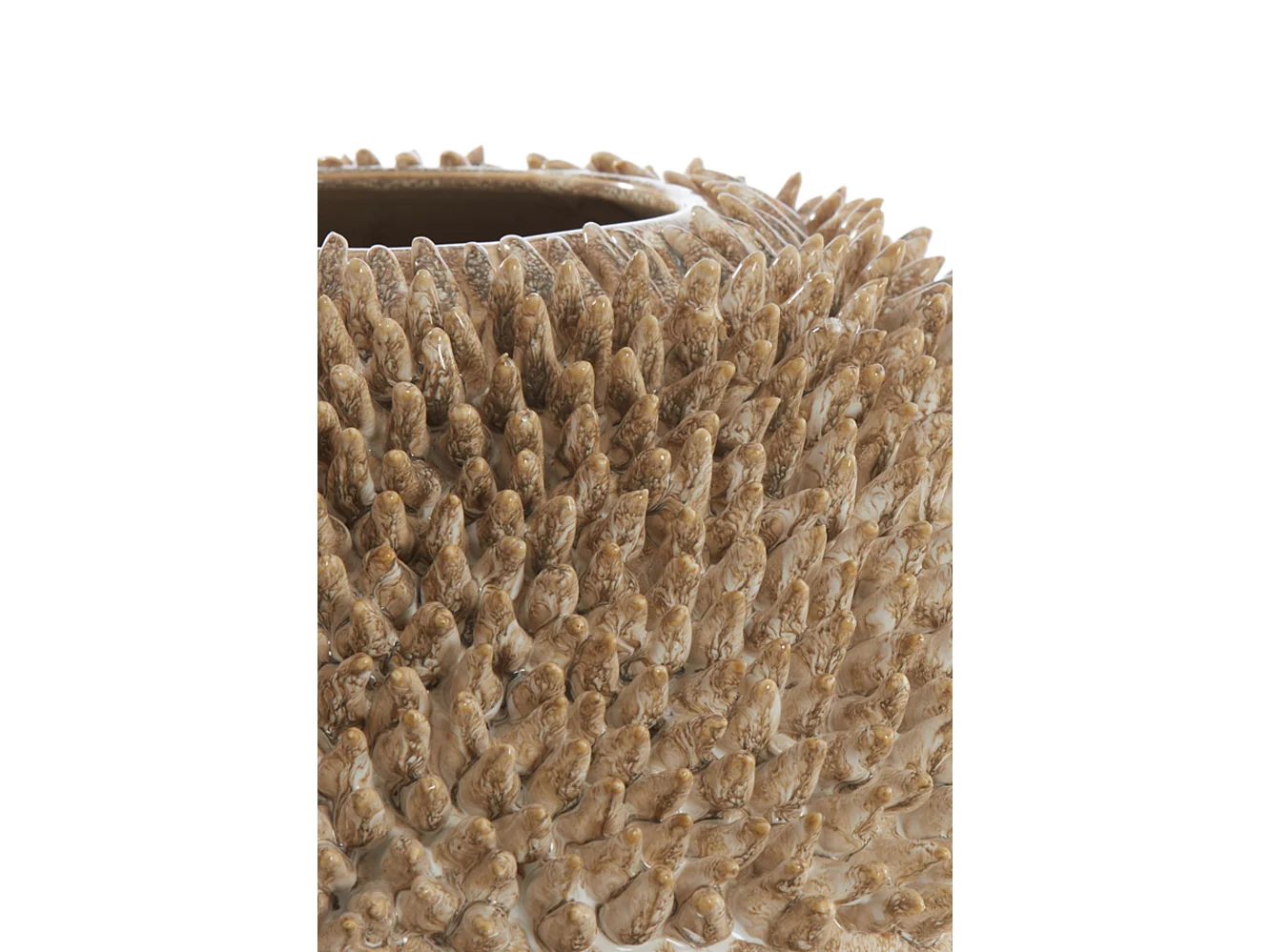 Vase SANGKU - 33x32x47,5cm - Marron