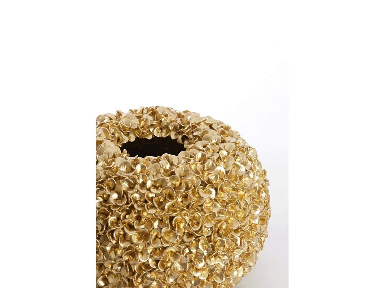 Vase PHYLIA - Ø47,5x30cm - Or