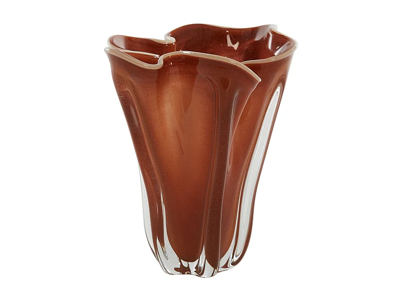 Vase KAZUNO - Ø22x27cm - Orange