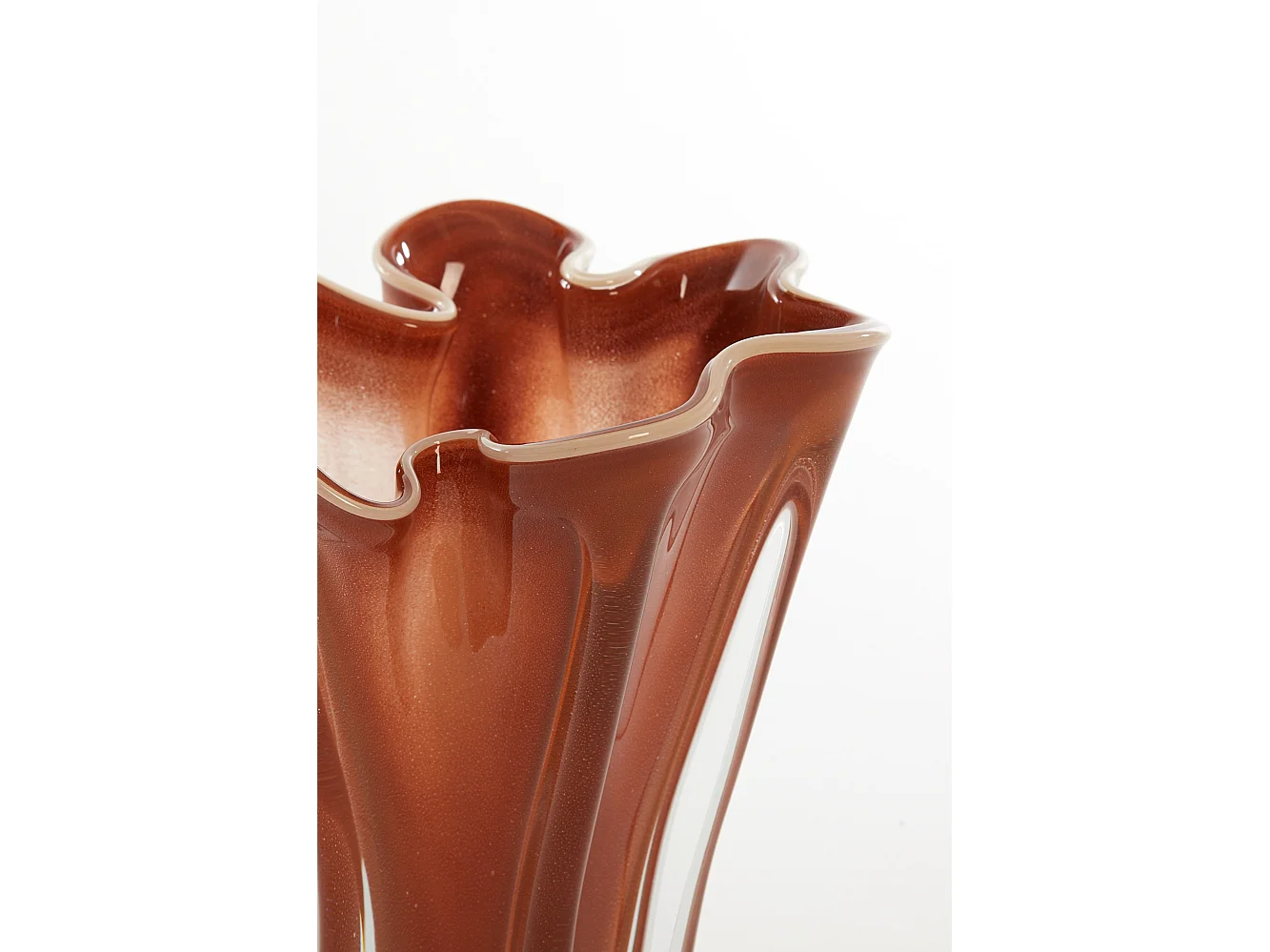 Vase KAZUNO - Ø22x27cm - Orange