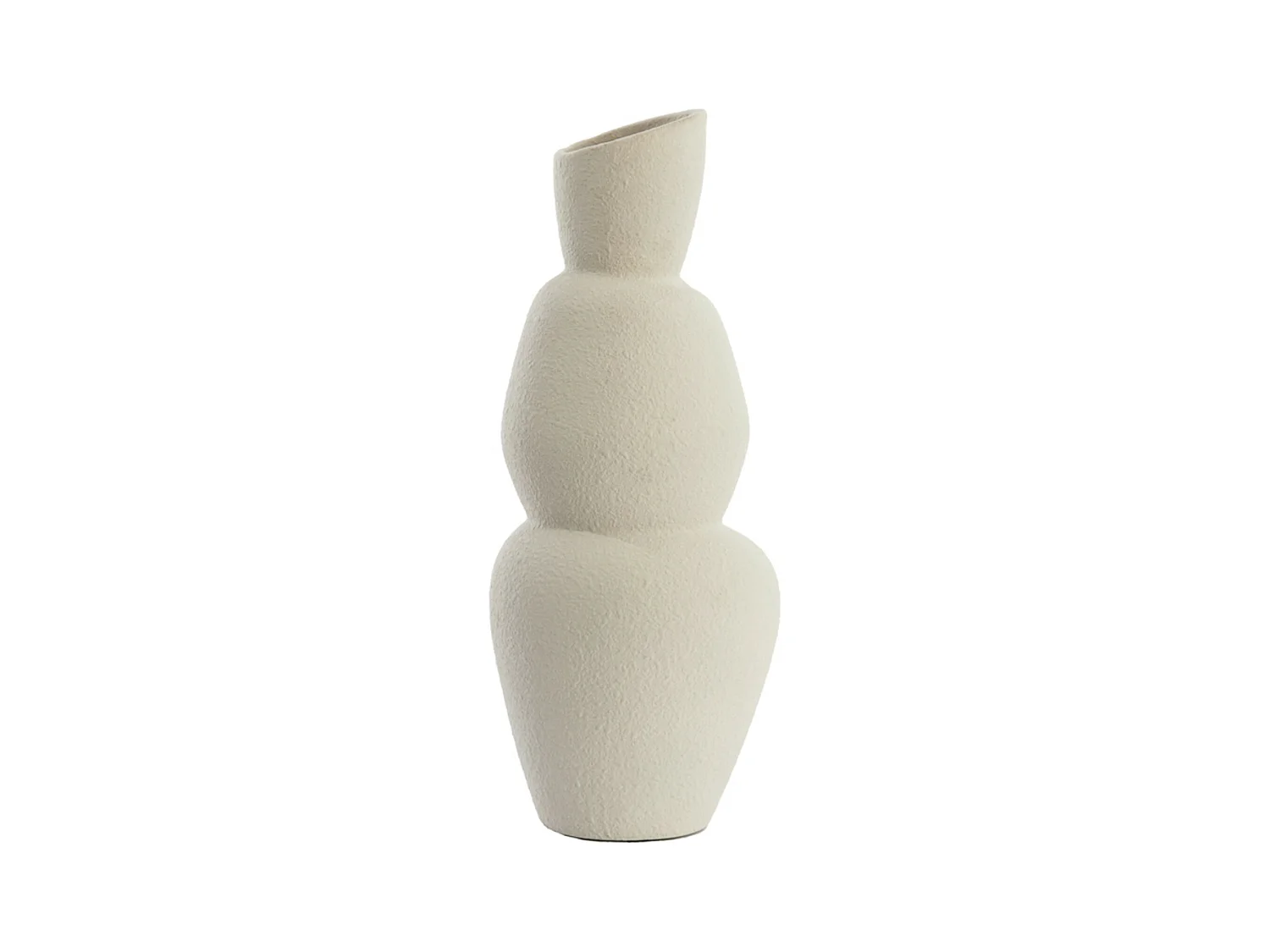 Vase ARAM - Ø19x46,5cm - Blanc