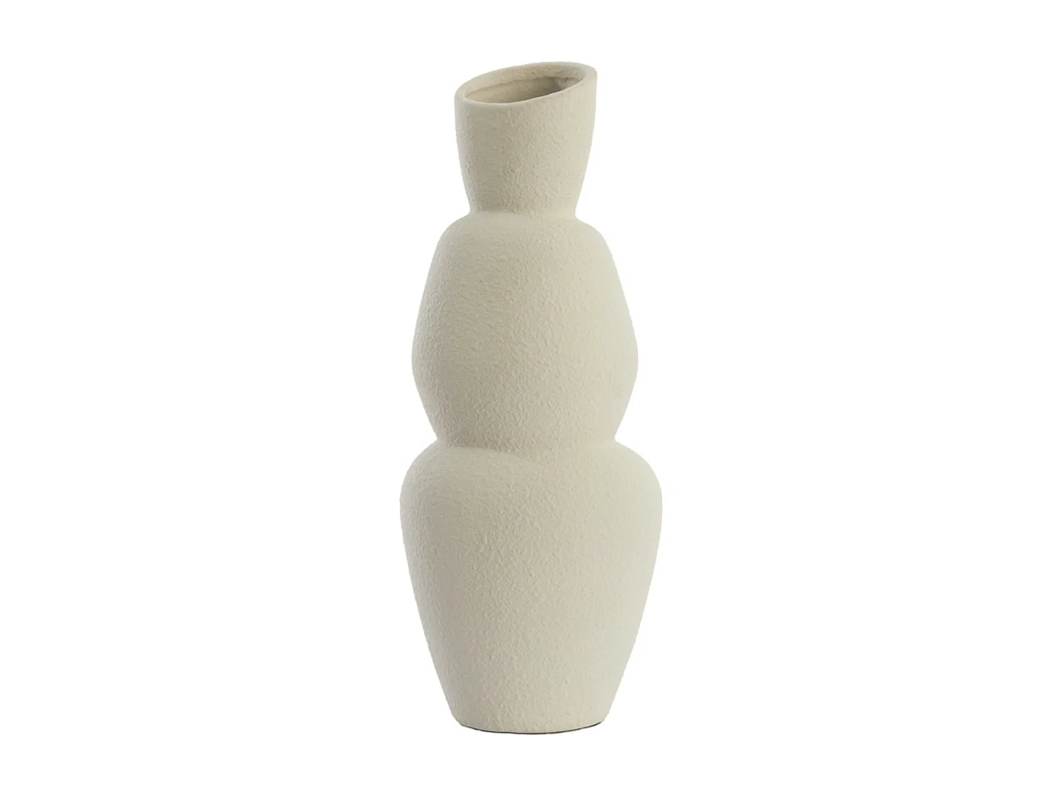 Vase ARAM - Ø19x46,5cm - Blanc