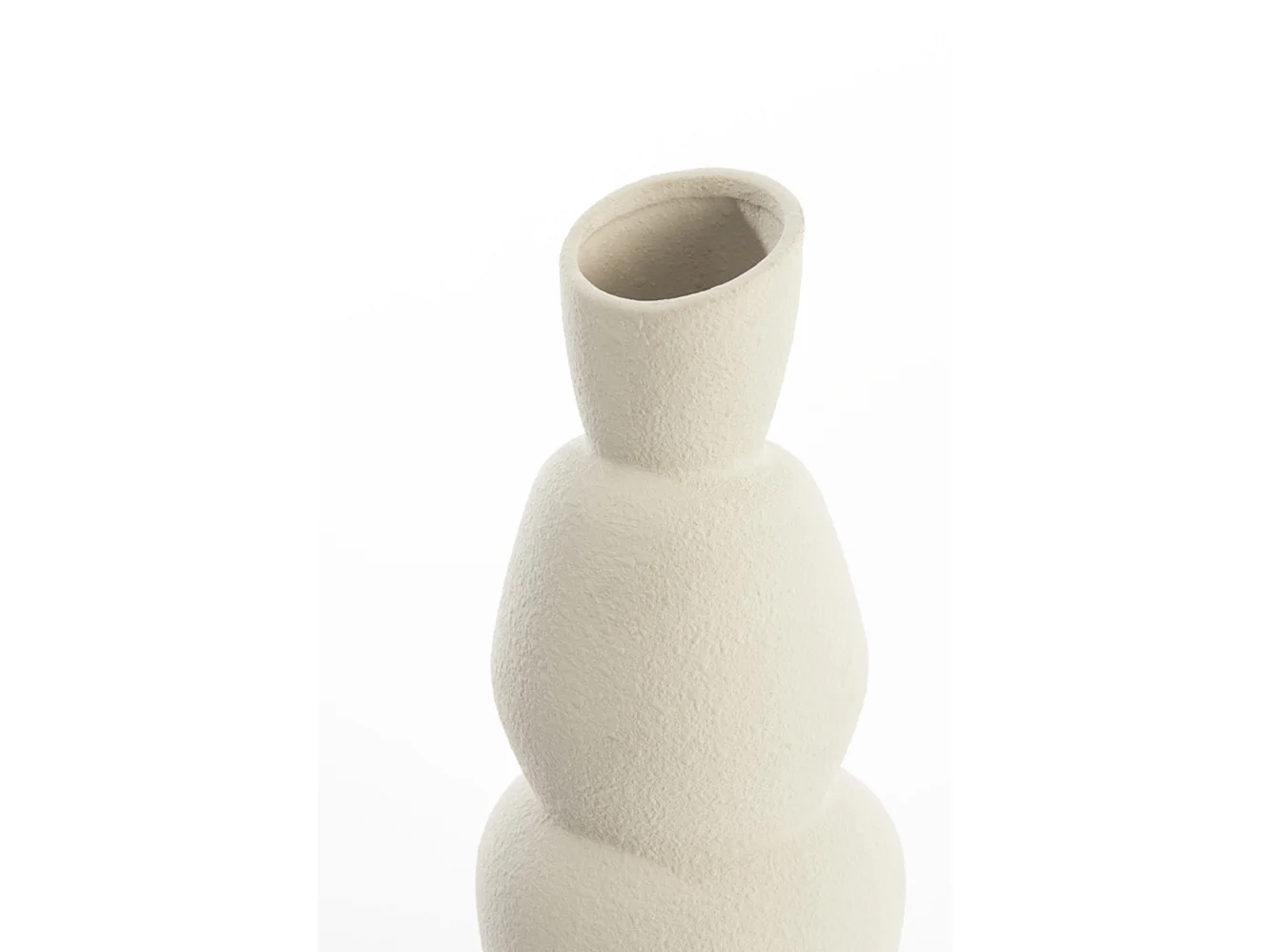 Vase ARAM - Ø19x46,5cm - Blanc