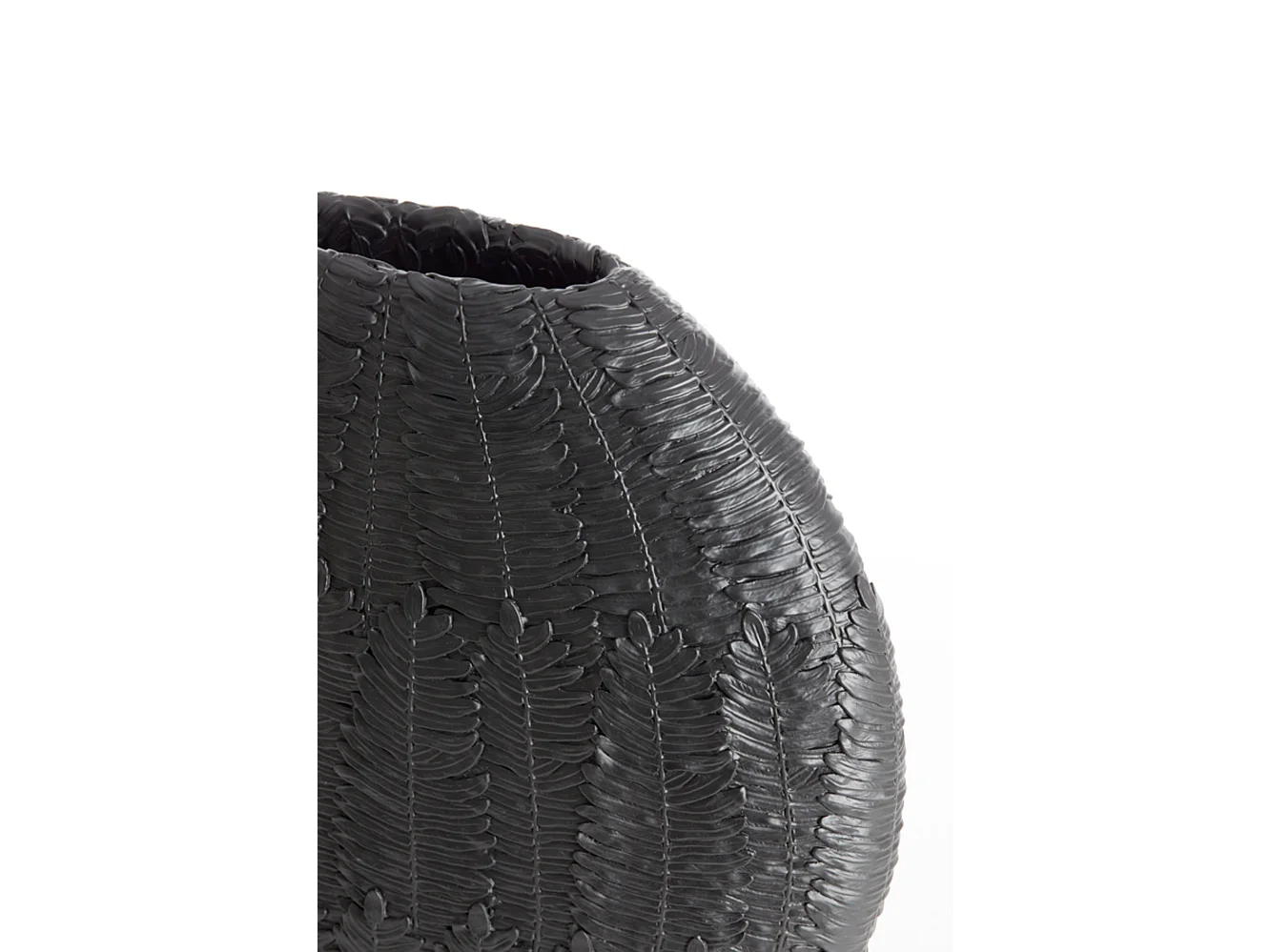 Vaas NIVICA - 29.5x10x30cm - Zwart