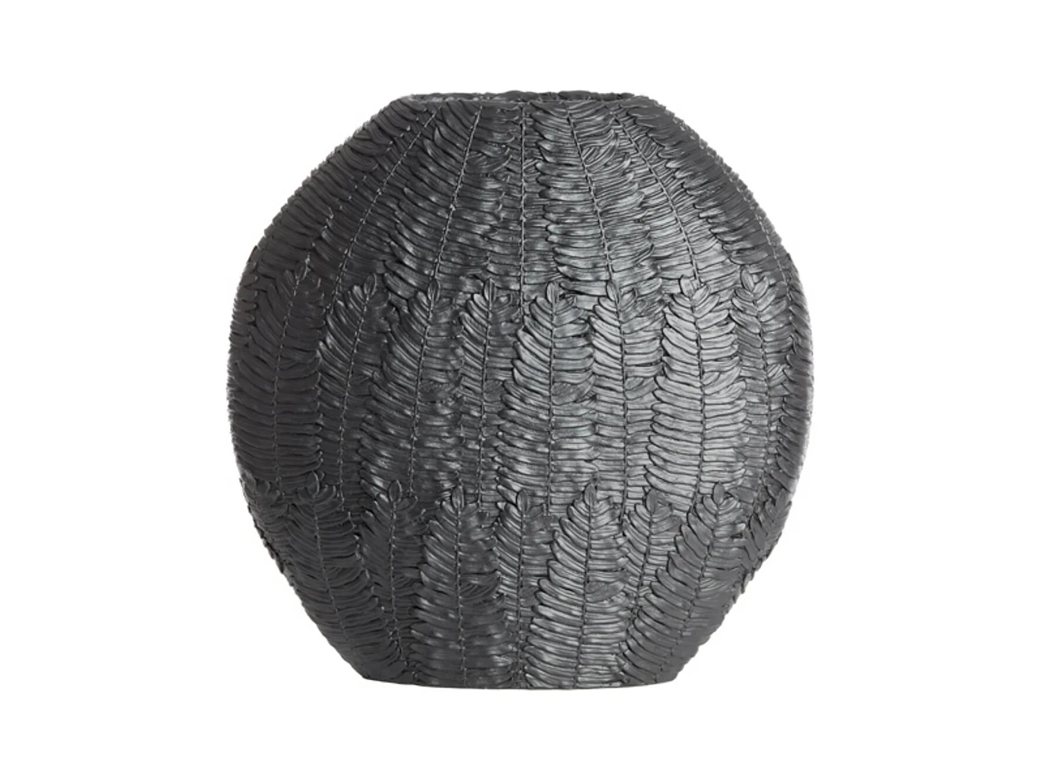 Vase NIVICA - 29,5x10x30cm - Noir