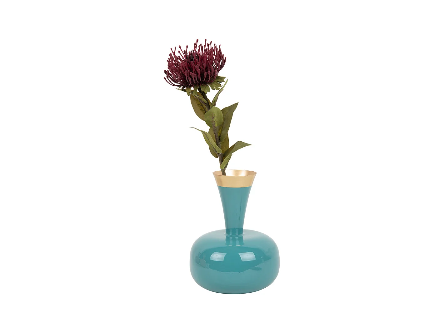 Vase Yara - Bleu turquoise