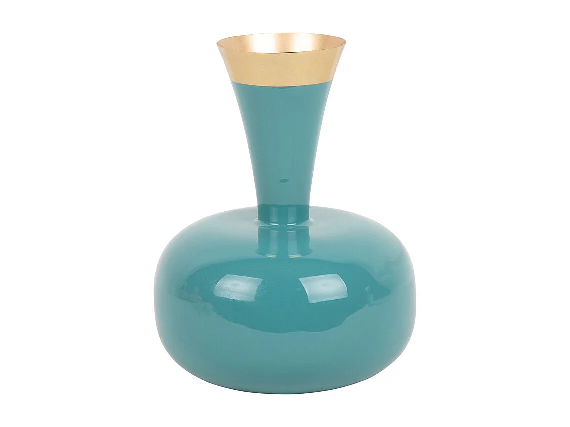 Vase Yara - Bleu turquoise