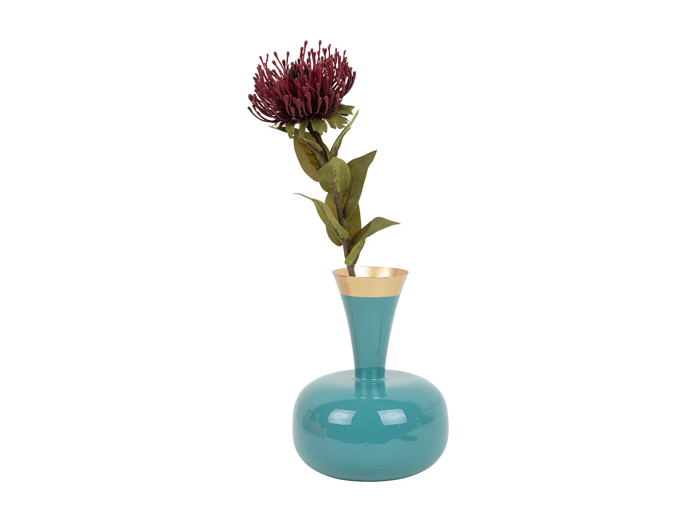 Vase Yara - Bleu turquoise