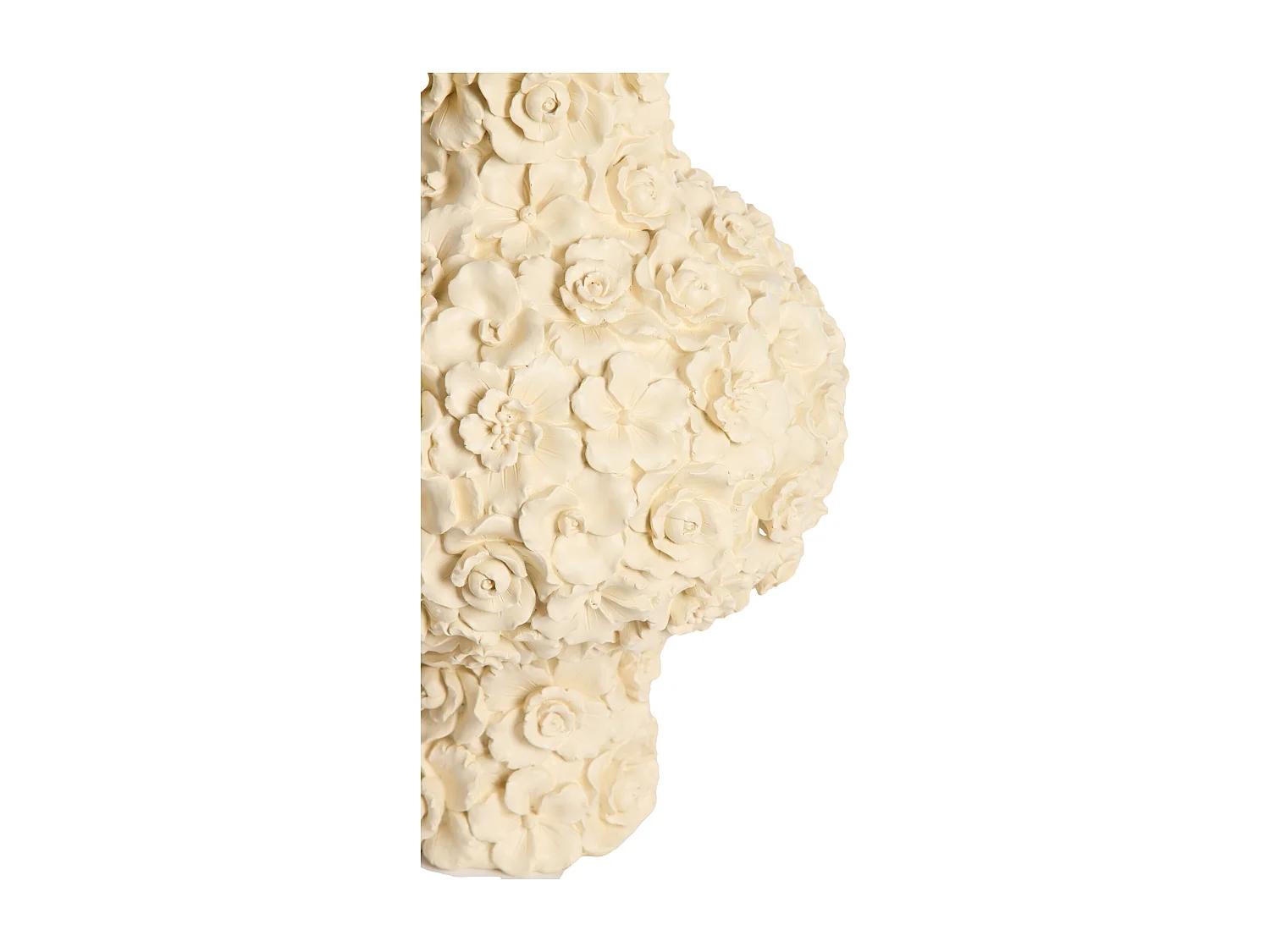 Vase GYULA - Ø27,5x46,5cm - Blanc