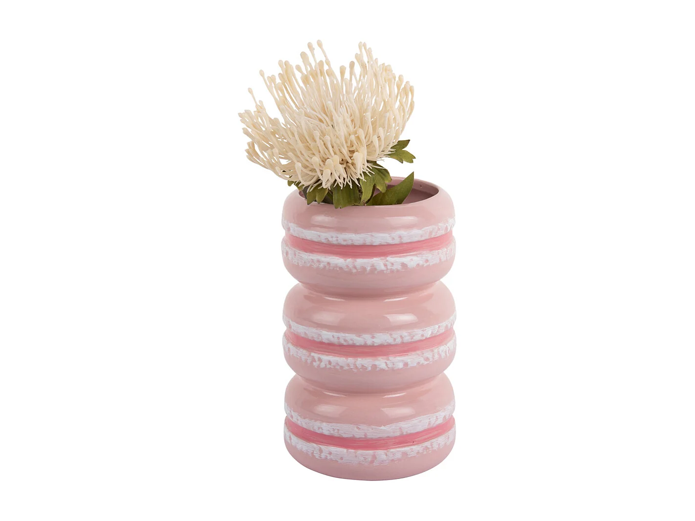 Vase Macaron - Rose tendre